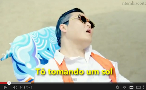Paródia do dia: ‘Gangnam Style’ ao pé da letra