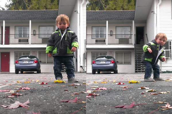 Garotinho de apenas 2 anos surpreende com passos de dança elaborados em vídeo fofo