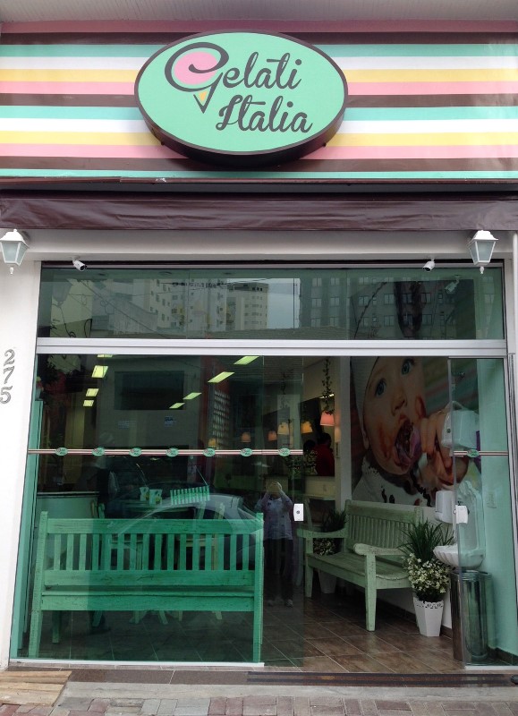 Gelati Italia: sorvete artesanal