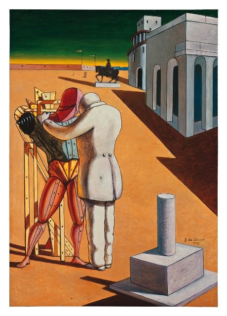 O óleo Visões Metafísicas de Nova York: exposição de Giorgio de Chirico O óleo Visões Metafísicas de Nova York: exposição de Giorgio de Chirico