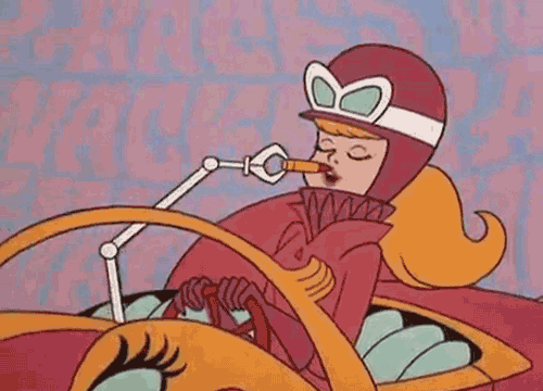 lipstick television cartoons makeup wacky races