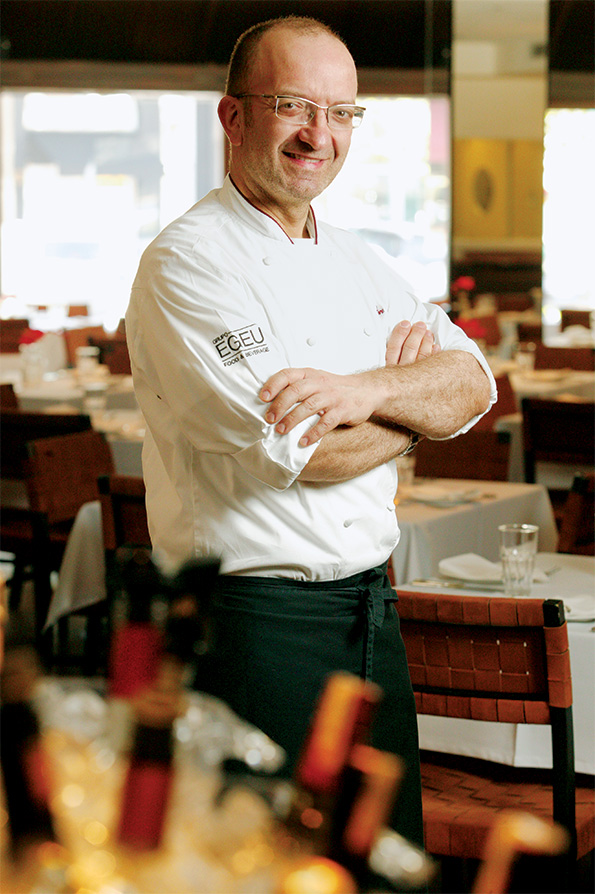 O chef Salvatore Loi O chef Salvatore Loi