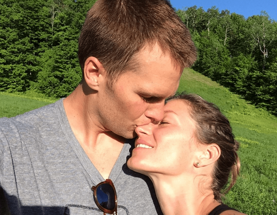 O casal Tom Brady e Gisele: juntos desde 2009