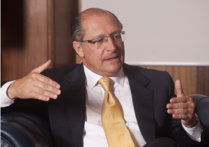 O governador Geraldo Alckmin (foto: Claudio Gatti)