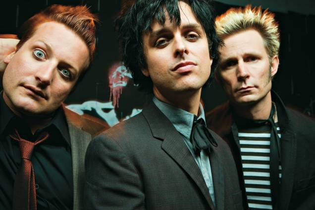 O trio de punk rock Green Day