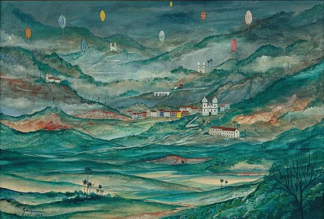 Ouro Preto (1960), de Alberto da Veiga Guignard