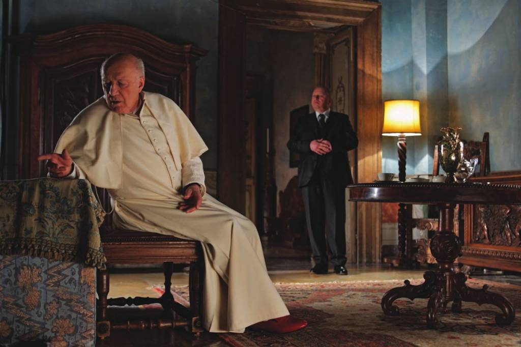Michel Piccoli na comédia dramática italiana Habemus Papam: sob a direção de Nanni Moretti