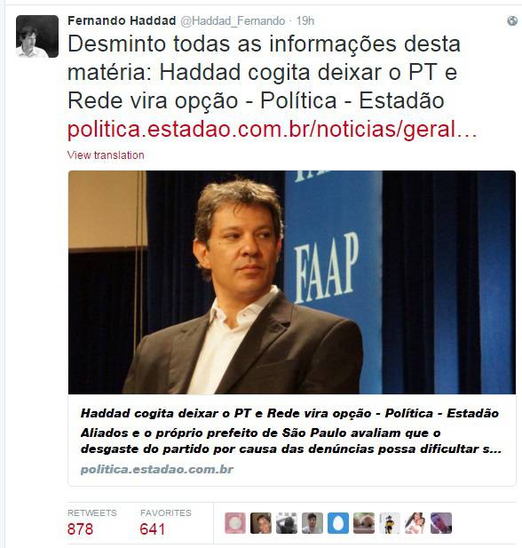 Twitter Haddad