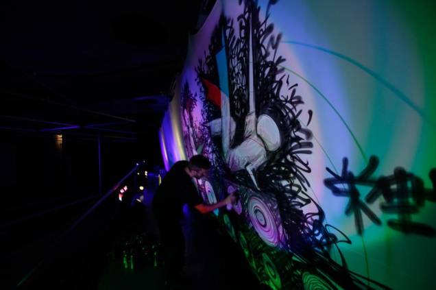 Roberto Bieto: grafite ao vivo na Happenings Roberto Bieto: grafite ao vivo na Happenings