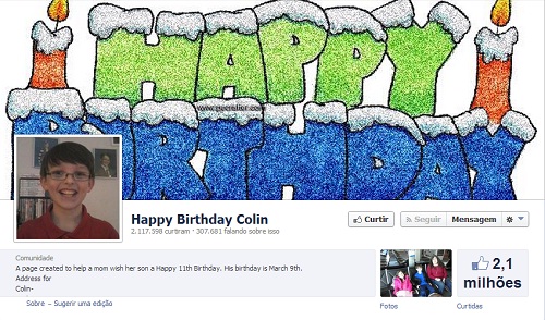 Happy Birthday Colin