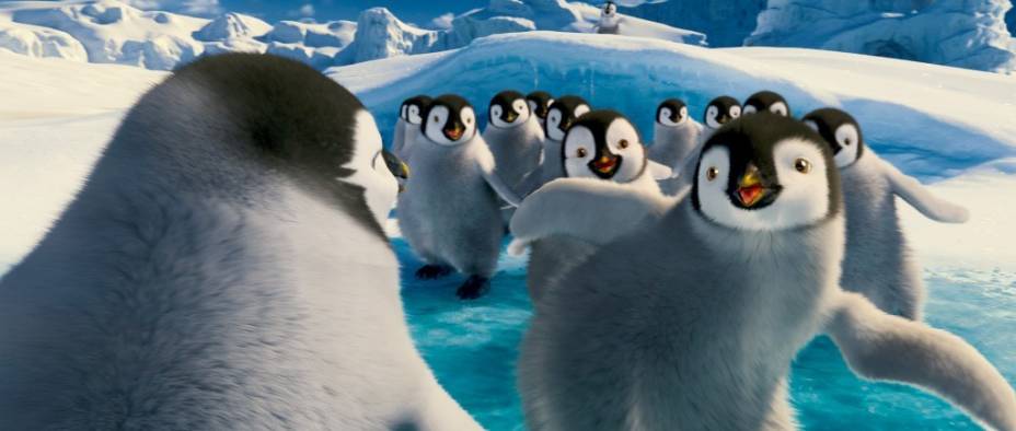No segundo filme, Mano tenta fazer de Erik um grande dançarino: Happy Feet 2