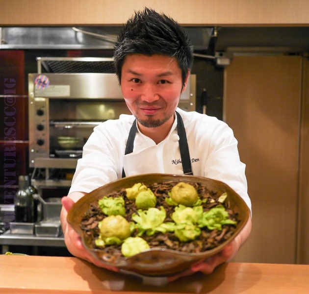 Hasegawa: e chef e dono do estrelado Jimbocho Den, em Tóquio (Fotos: divulgação)