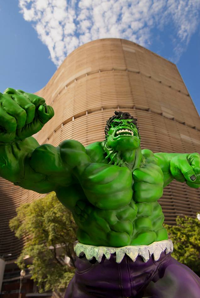 Que tal O Incrível Hulk, no Edifício Copan?