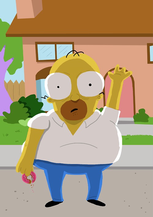 Tumblr do dia: Desenhe o seu Homer Simpson