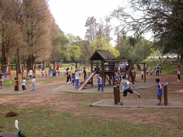 Playground do Parque Horto Florestal: uma boa opção na Zona Norte