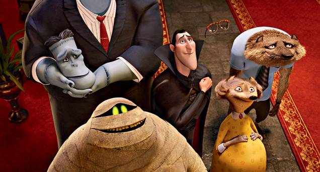 Frankenstein, Drácula,o Homem Invisível,o Lobisomem e suaesposa e a Múmia:reunião excêntrica Frankenstein, Drácula,o Homem Invisível,o Lobisomem e suaesposa e a Múmia:reunião excêntrica