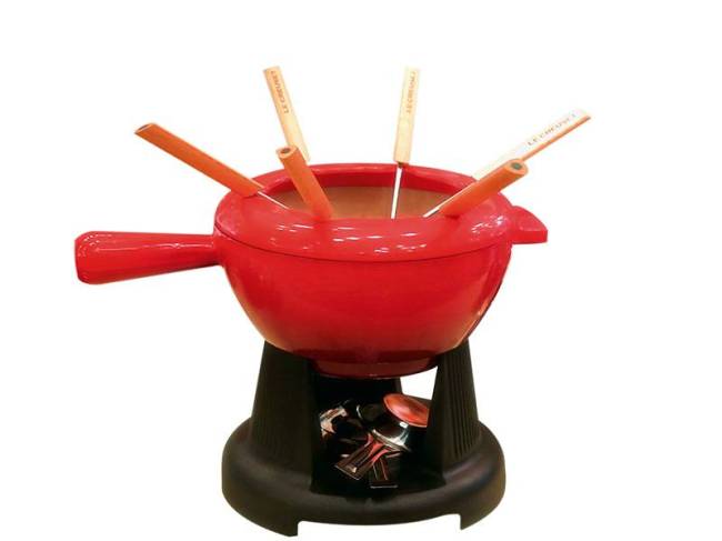 Conjunto fondue Le Creuset