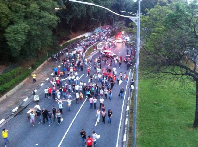 Protesto Professores 23 de Maio