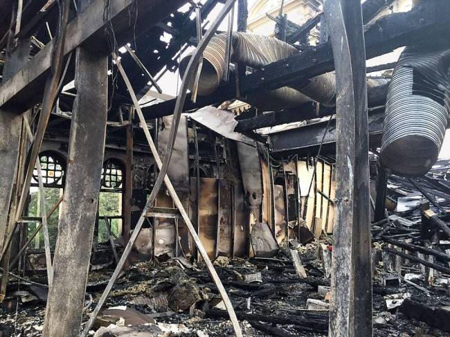 Incêndio Museu da Língua Portuguesa