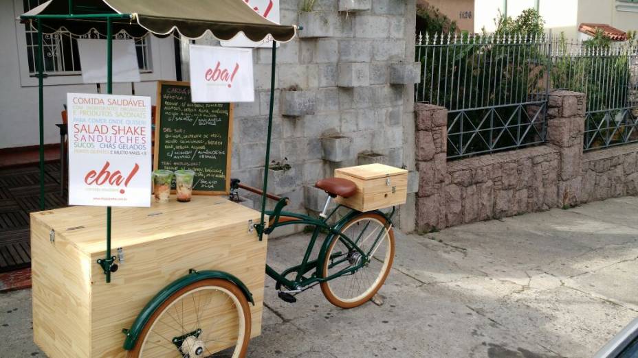 Bicicleta com alimentos saudáveis circulará no horário de almoço