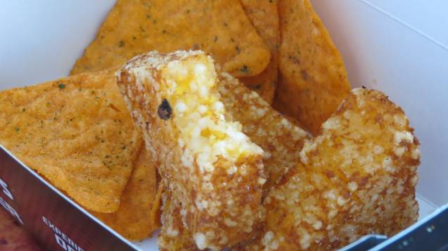 Doritos Food Truck: tapioca com farinha de doritos