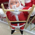 Papai Noel na escada, da Brilho’s Fantasias: R$ 18,00
