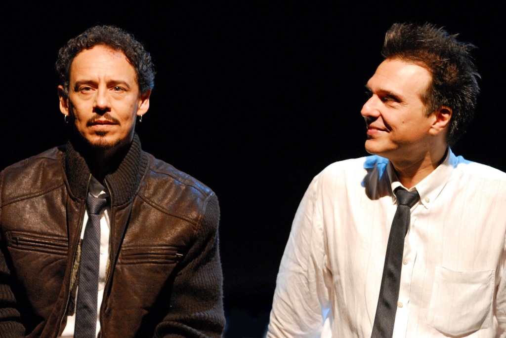 Emílio de Mello e Fernando Eiras em "In on It": últimas sessões no Teatro Jaraguá (Foto: Divulgação)