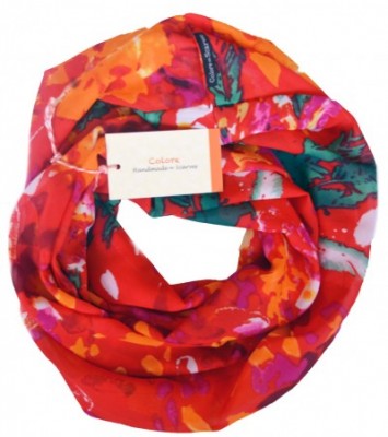 Infinity Scarf Rouge_Colore Handmade Scarves para Elo7_R$ 69,90