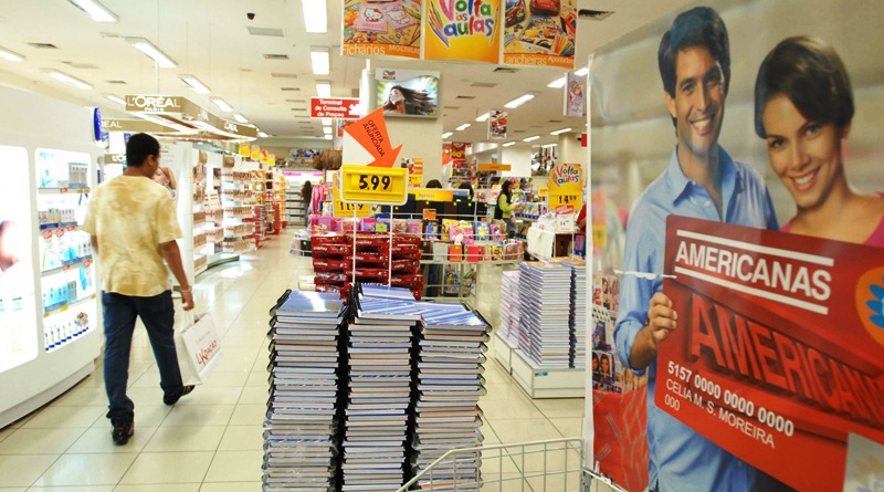 Interior da Lojas Americanas