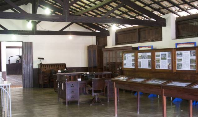 Interior do MHIB, Museu Histórico do Instituto Butantan