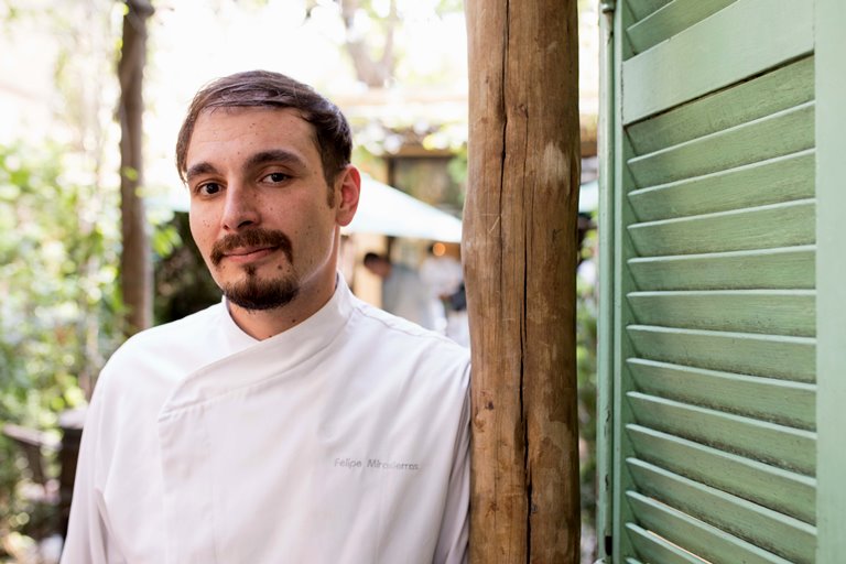 O novo chef Felipe Mirasierras: "mudanças no cardápio só em 2017" (Foto: Rubens Kato)