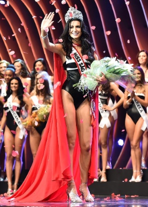 A paulista Jéssica Vilela, 23 anos: ganhou plástica no nariz para disputar concurso de Miss Brasil (Foto: Lucas Ismael/Band)