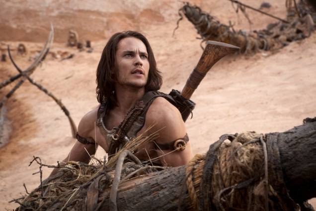 Taylor Kitsch na pele do herói John Carter: superprodução de estimados 250 milhões de dólares Taylor Kitsch na pele do herói John Carter: superprodução de estimados 250 milhões de dólares