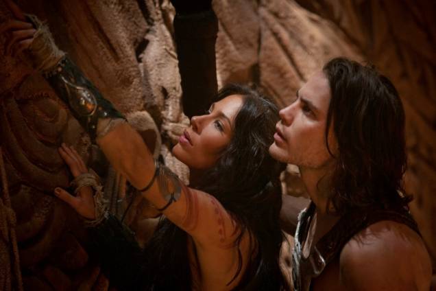Romance e aventura fazem parte de John Carter: Entre Dois Mundos: cópias convencionais e em 3D Romance e aventura fazem parte de John Carter: Entre Dois Mundos: cópias convencionais e em 3D