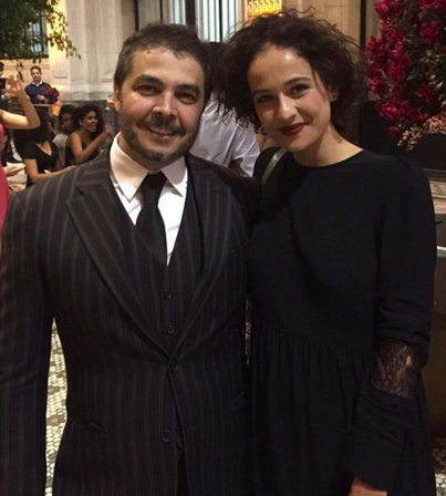 Julio Crepaldi ao lado da filha, Rafaela (Foto: Reprodução/Instagram)