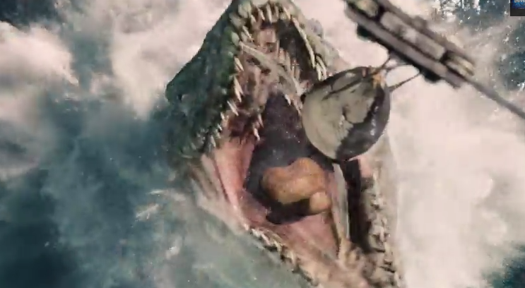 Cena de Jurassic World, que tem estreia prevista para 11 de junho de 2015