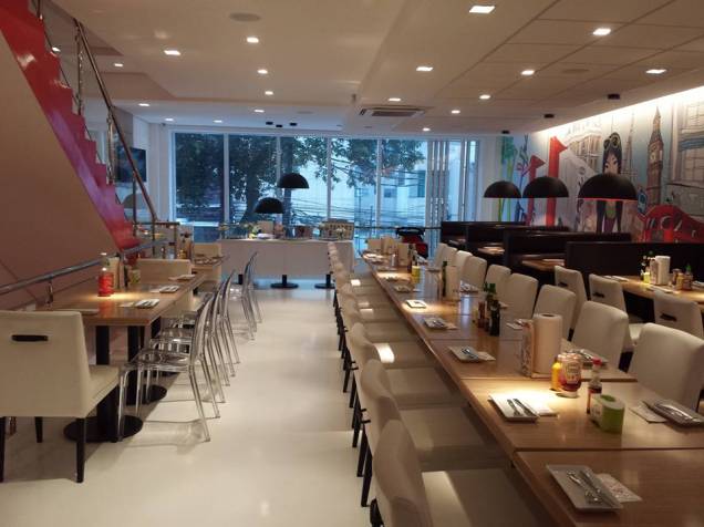 Restaurante especializado em culinária coreana, comandado pelo chef Renato Dianese