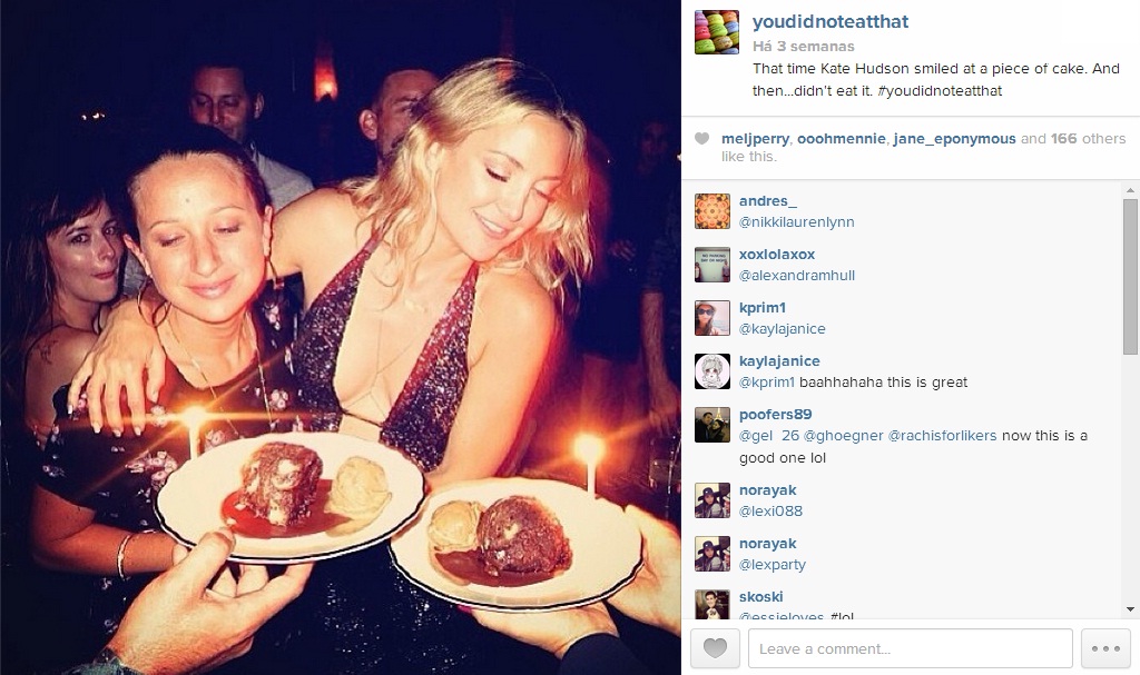 Kate Hudson - You Did Not Eat That