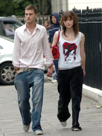 Entre 2003 e 2005, Jamie namorou a atriz Keira Knightley