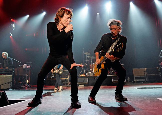Show dos Rolling Stones: melhor atração musical do ano (Foto: Kevin Mazur)