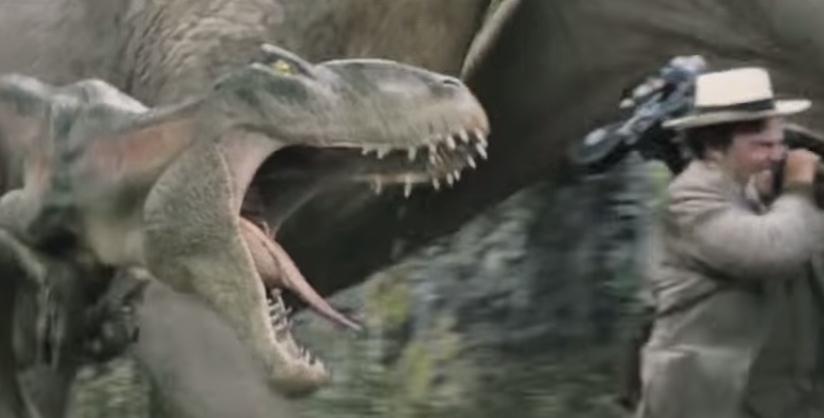 A "avalanche" de dinossauros em King Kong