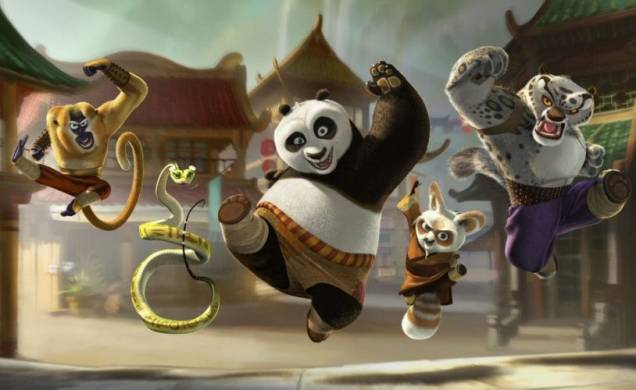 Kung Fu Panda 2: o ator Jack Black volta a dublar a versão em inglês do panda guerreiro
