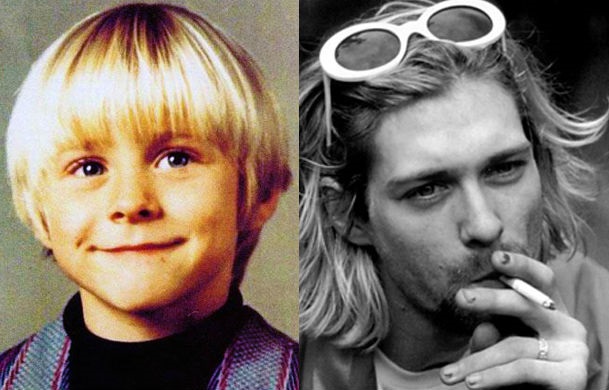 Kurt Cobain criança