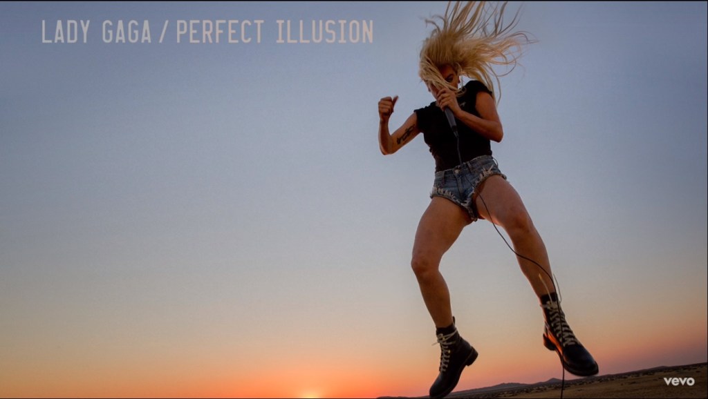 Lady Gaga: Perfect Illusion já nas paradas (Foto: Reprodução)
