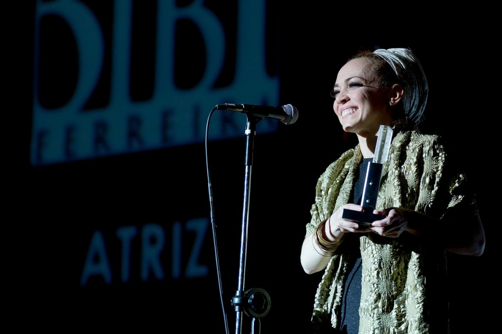 Laila Garin, de "Elis, a Musical": troféu de melhor atriz do gênero 