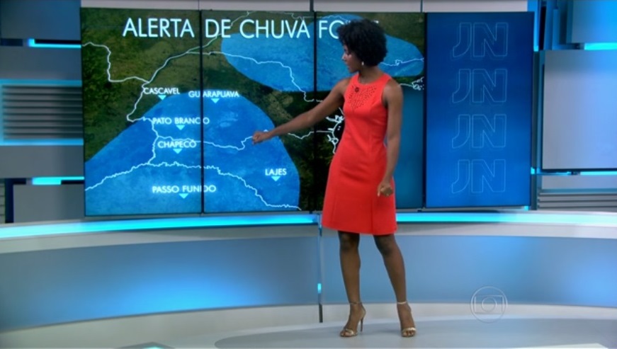 Após comentários em rede social, William Bonner corrige erro em mapa da previsão do tempo no JN