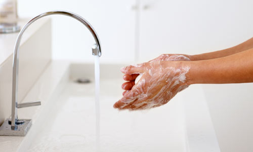 Lavar mãos