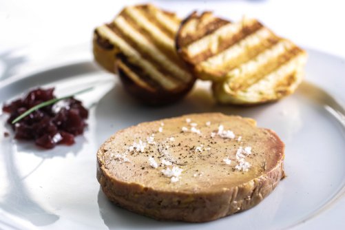 Sugestão do menu: terrine de foie gras (Fotos: Mario Rodrigues)
