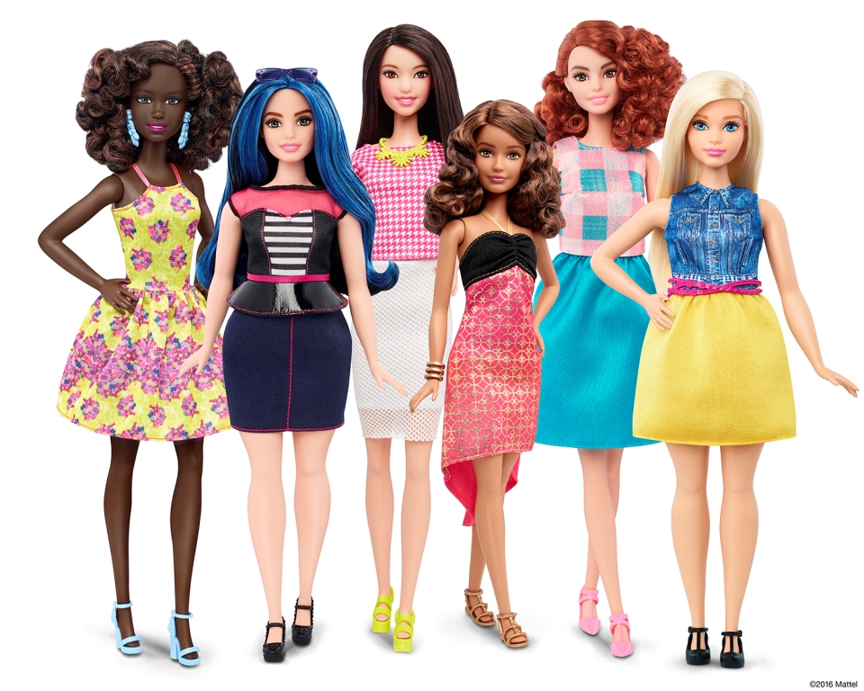 Linha Barbie Fashionista 2016