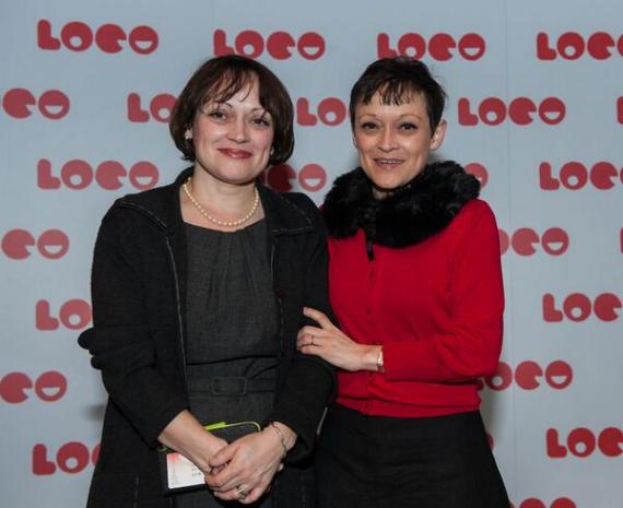Lisa e Louise, em janeiro de 2014, em Londres